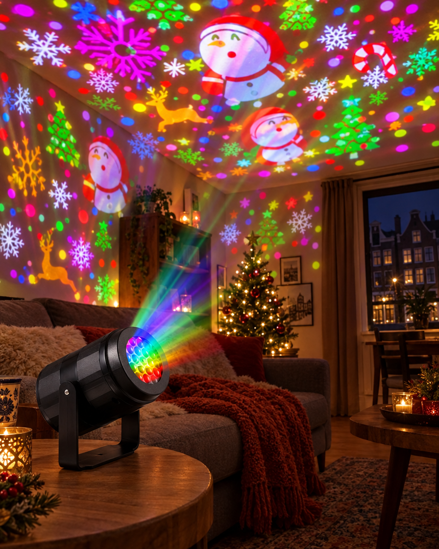 Kerst Projector – 16 Motieven — afbeelding 2